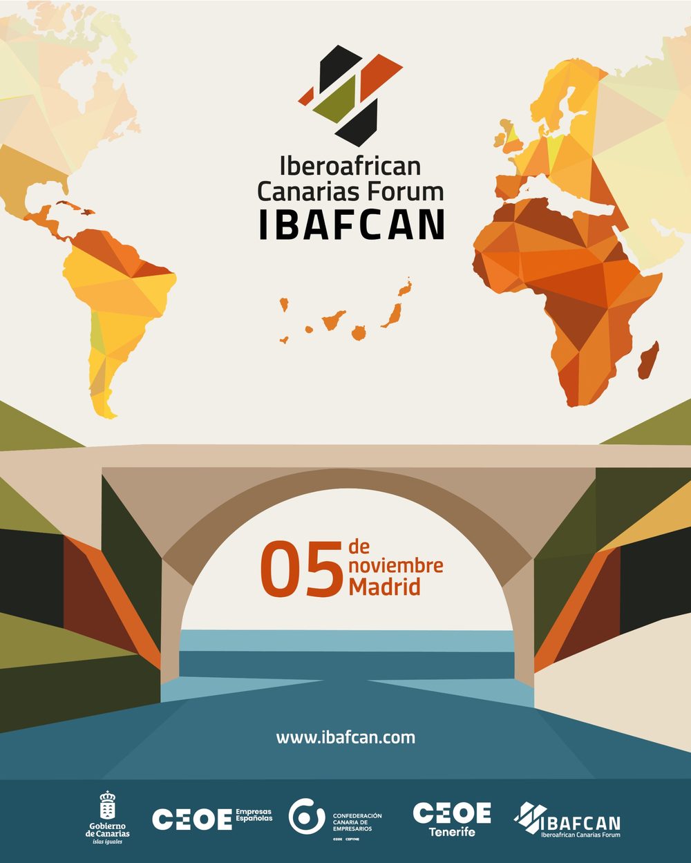 Cartel del III Foro IBAFCAN, 5 de noviembre de 2026, Madrid